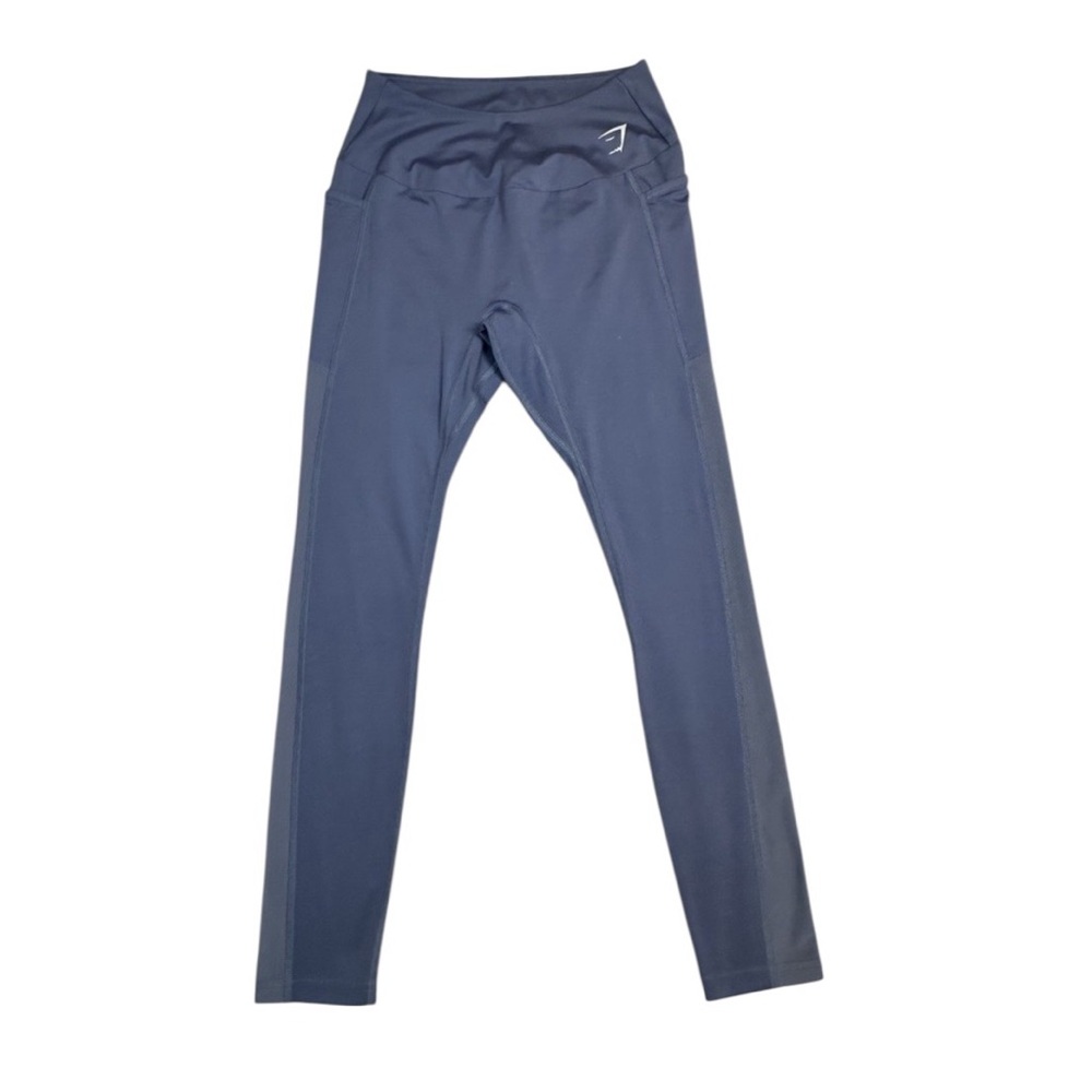 Gymshark Leggings Women's S‎ Blue Full Length Active Athletic Training Yoga Gym